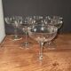 6 new crystal champagne glasses