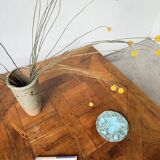 1940s inlaid oak coffee table