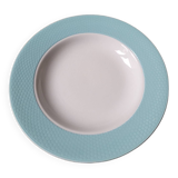 Set of 3 turquoise soup plates L'Amandinoise