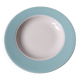 Set of 3 turquoise soup plates L'Amandinoise