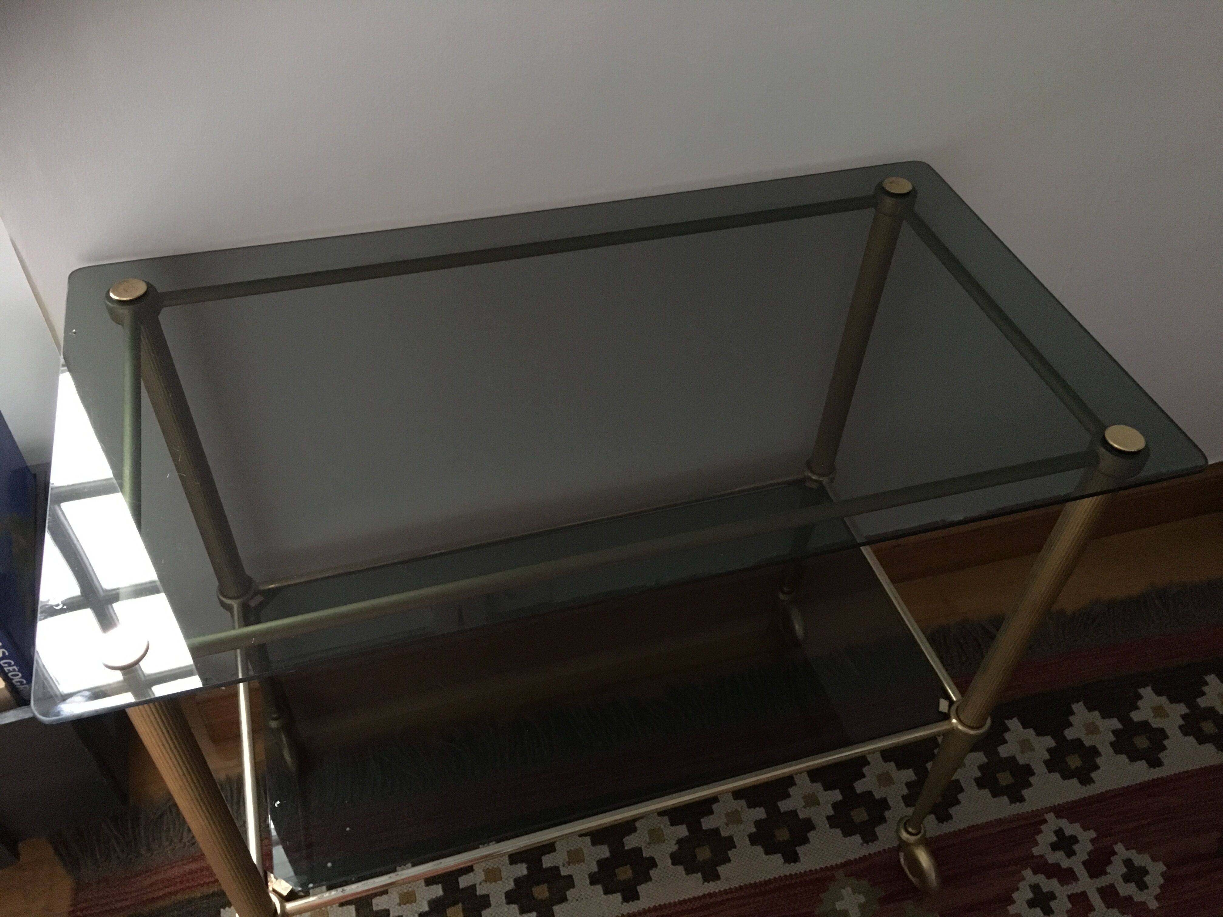 Desserte roulante vintage 60