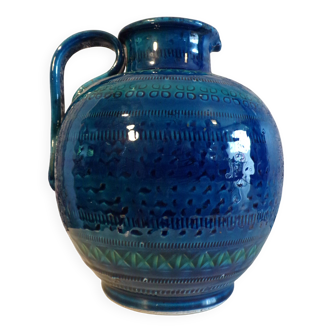 Bitossi ceramic pitcher