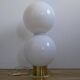 Midcentury Design Glass Floor Lamp, 1970s