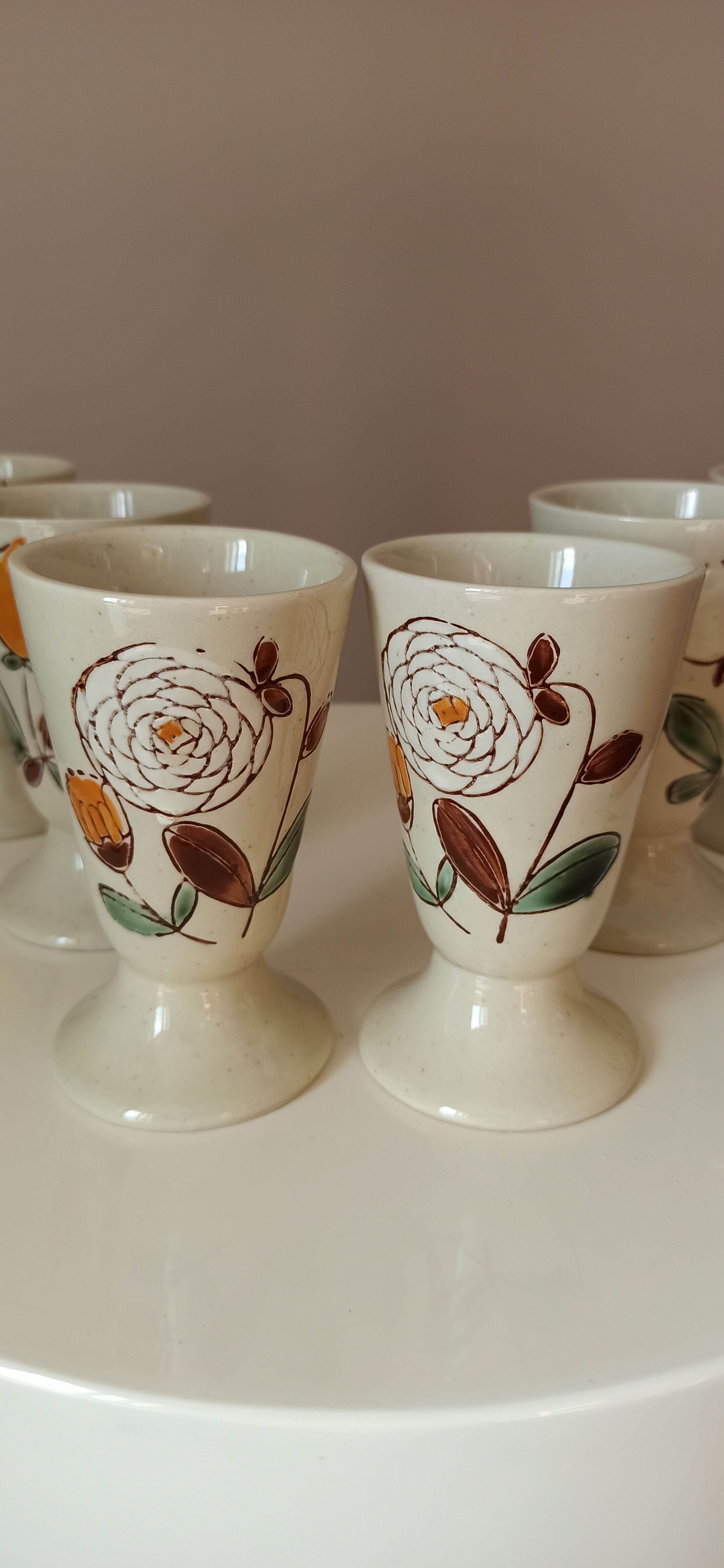 Mazagrans en grès vintage