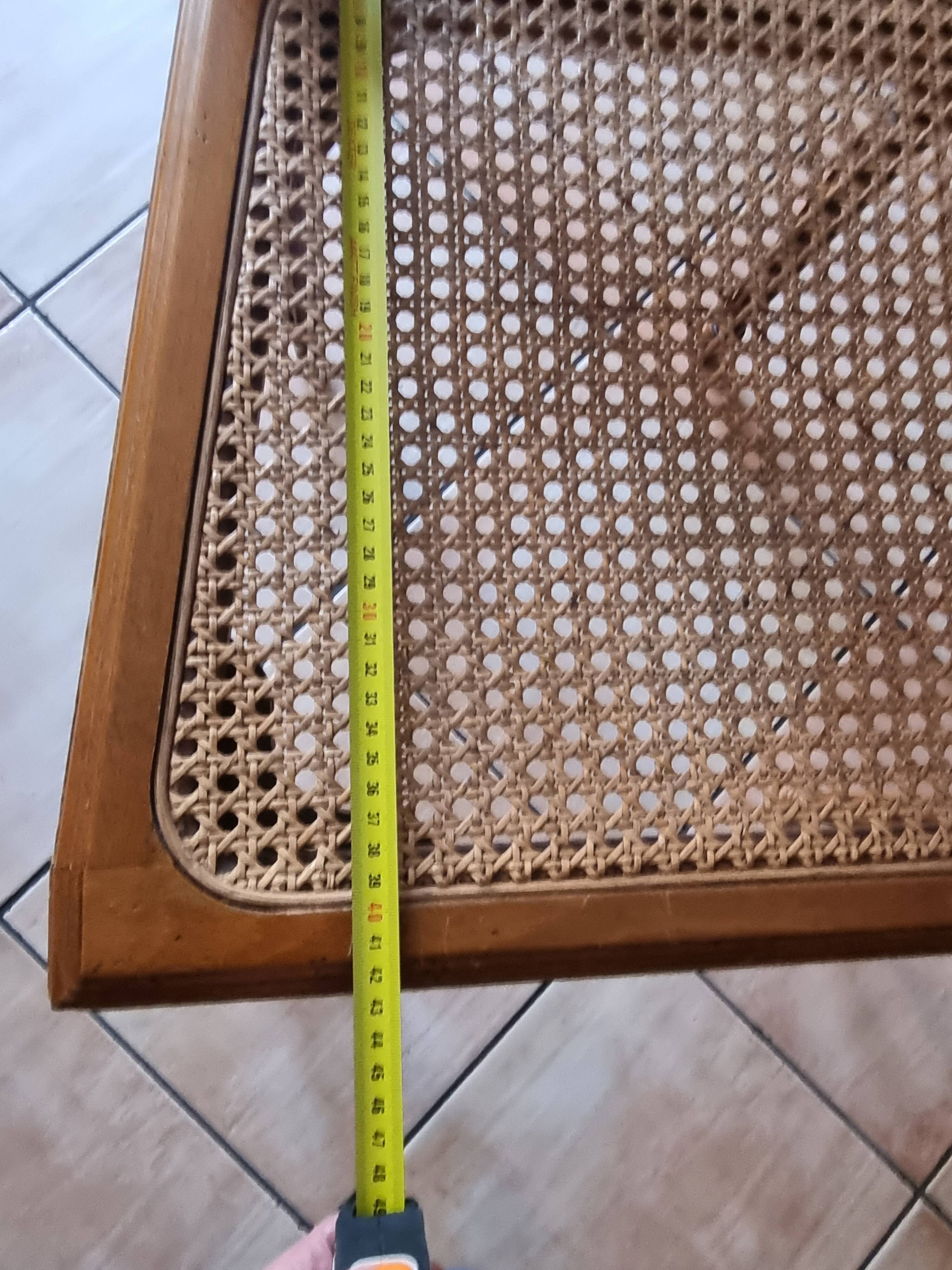 4 Louis XVI lyre chairs with caning