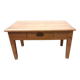 Table basse ancienne patiné