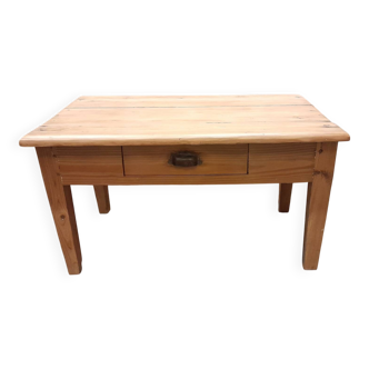 Antique patinated coffee table