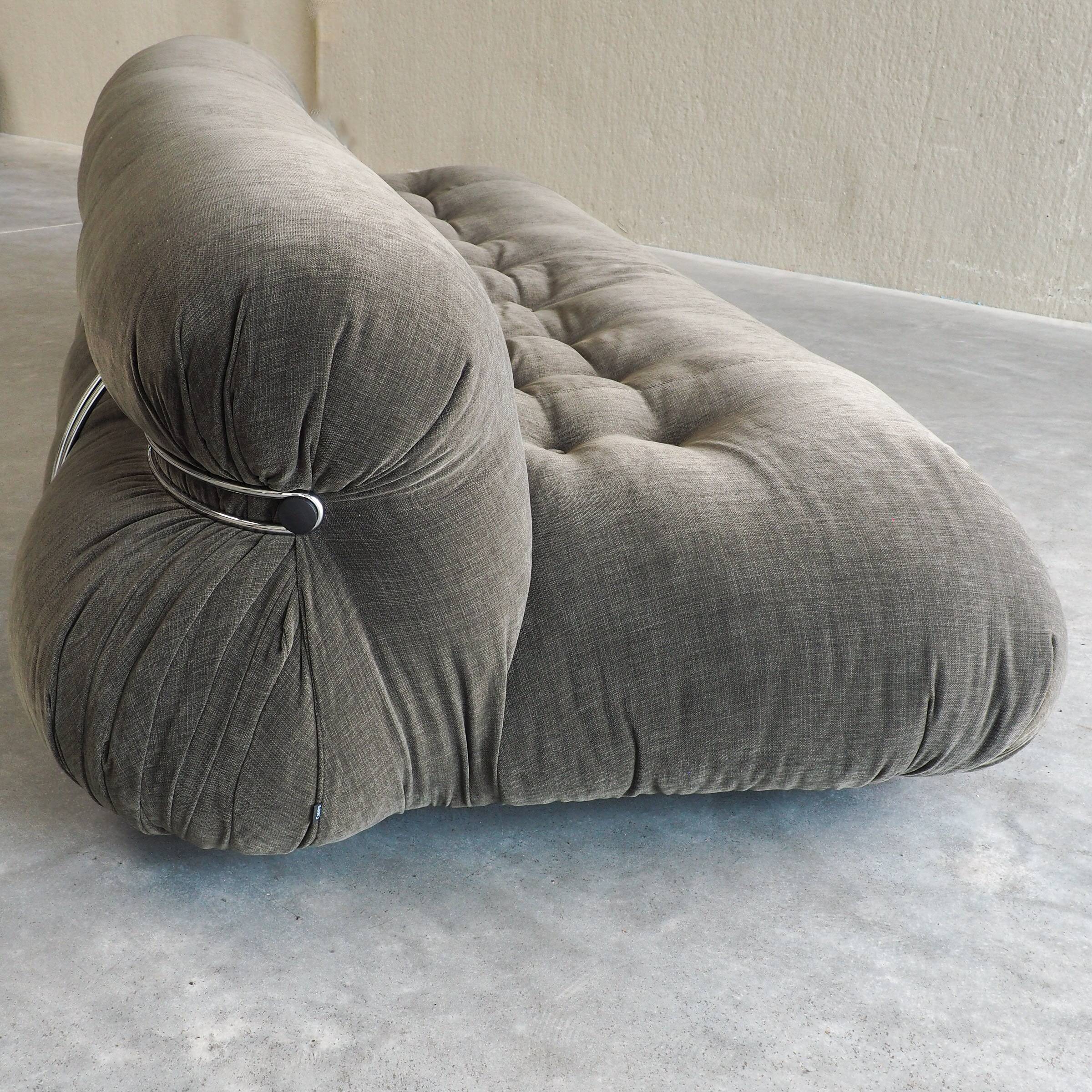 Soriana 3 seater by Afra & Tobia Scarpa for Cassina