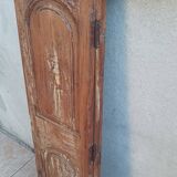 Anciennes portes de placard, bibliothèque murale en hêtre (1)