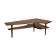 Table basse vintage « boomerang »