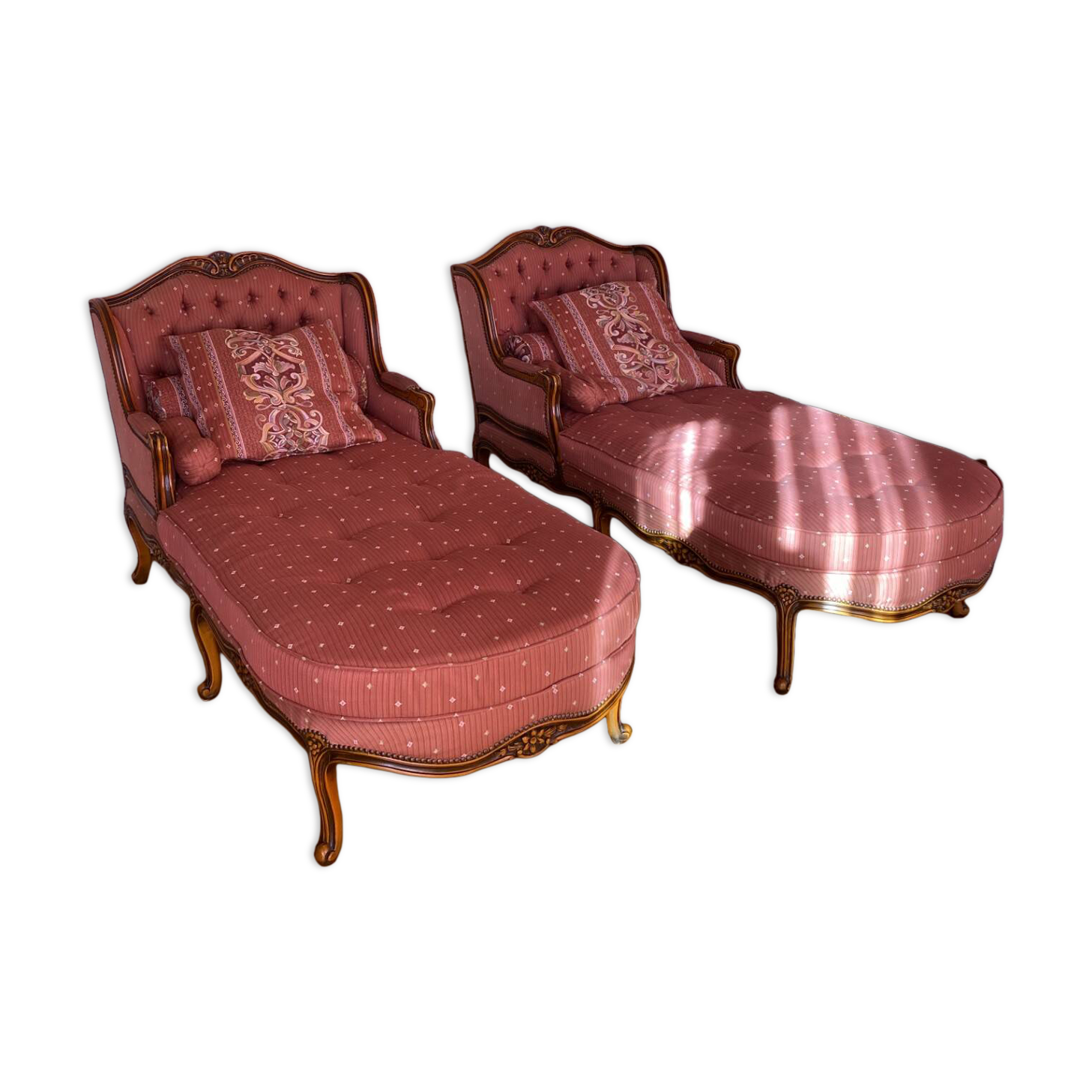 Vintage Louis XV style meridian.