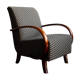 Vintage Czechoslovak Armchair by Jindřich Halabala, 1950s