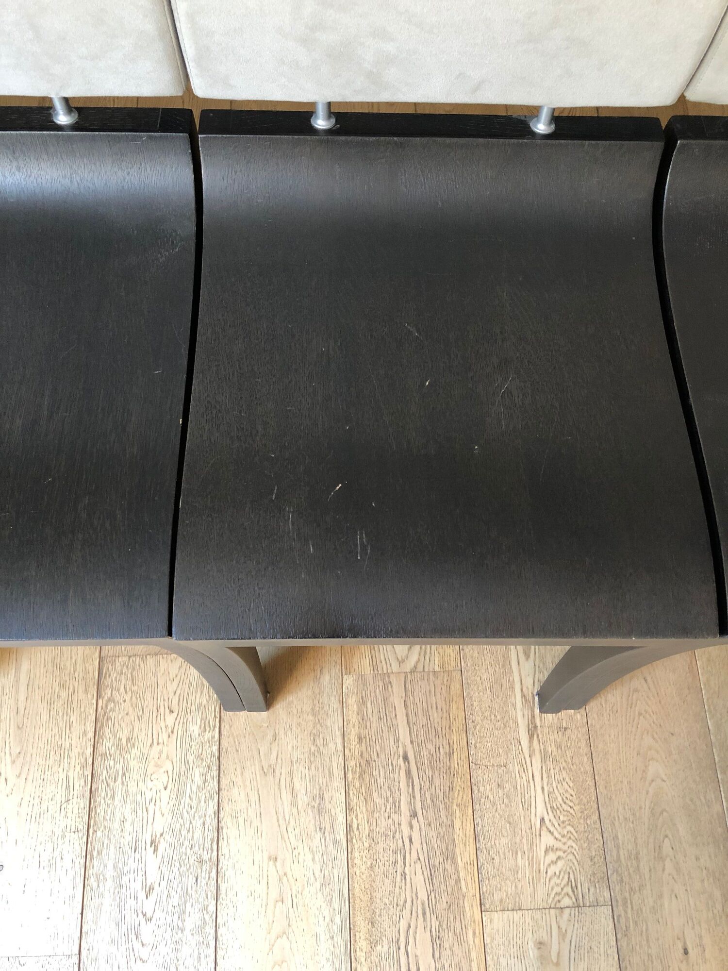Lot of 4 chairs "Finn" by Thibault Desombre for Ligne Roset