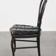 Chaise ancienne française Napoléon III incrustée de nacre
