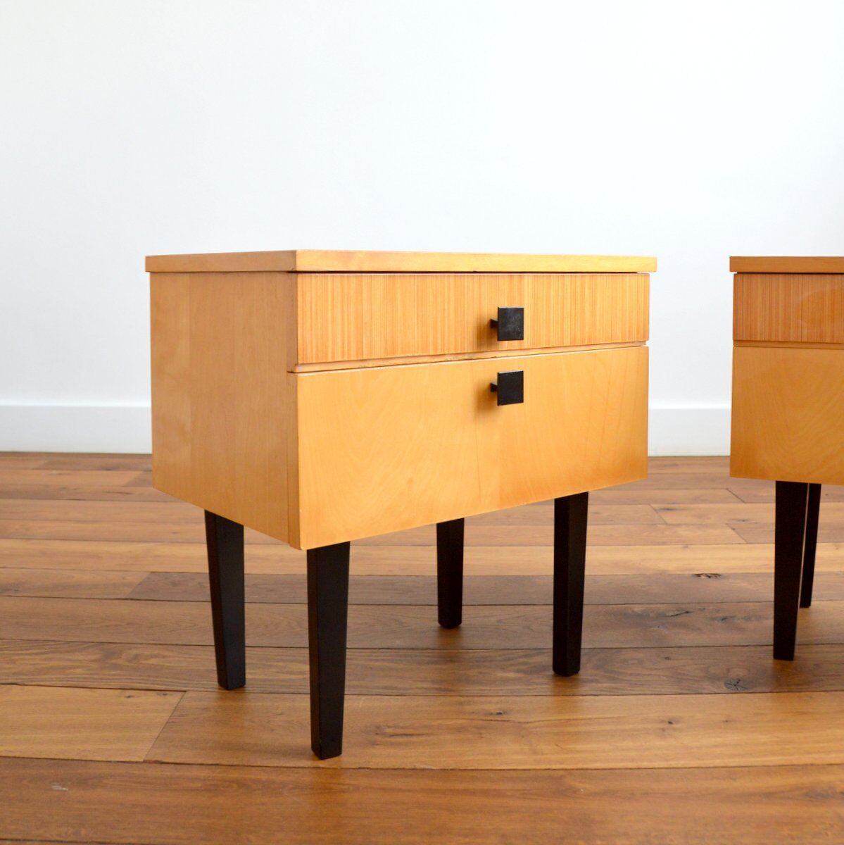 Pair of vintage bedsides 1960