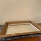 Miroir doré rectangle H53,5 X L46cm