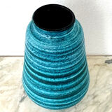Blue vase Accolay series "Gallic"
