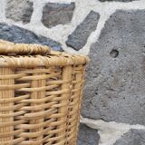 Rattan laundry basket, H67 - Ø44
