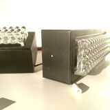 Pair of vintage beaded glass sconces 70