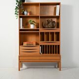 Oak bookcase by Marian Grabinski