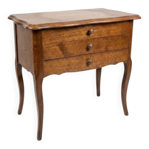 Table de chevet en chêne