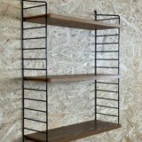 60s-70s Oak String Shelf Module by Kajsa & Nils “Nisse” Strinning Sweden