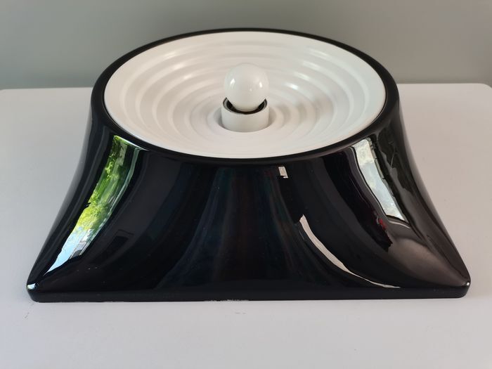 Pair of ceiling lights model 1369 by Studio Nizzoli Associati for Stilnovo