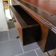 Bureau style anglais cuir
