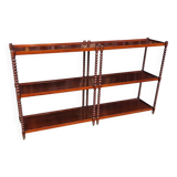 Large 20th century mahogany shelf