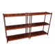 Large 20th century mahogany shelf