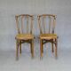 2 Cambier caned bistro chairs Belgium 1920 - No. 233 -