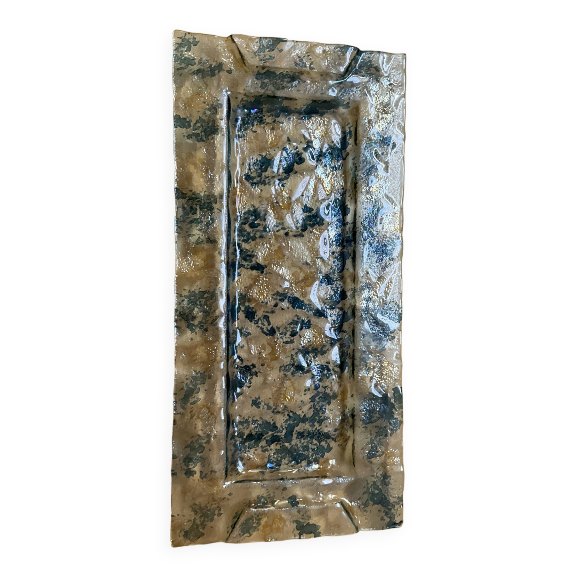 Glass cake dish 36 x 17 cm