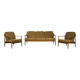 Mid-Century Lounge Chairs and 3-Seater Sofa by Walter Knoll Antimott, 1960