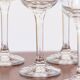 Set of 6 vintage crystal stemware