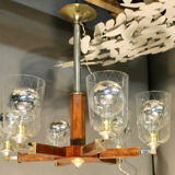 Chandelier 1940 at 6 bras de lumière