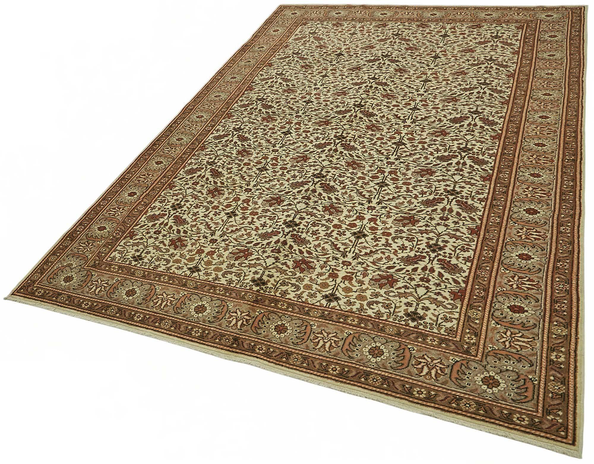 Turkish Wool Vintage Kayseri Rug 198 cm x 286 cm