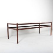 Table basse en palissandre par Henning Korch - CF Christiansen Silkeborg