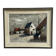 Original Swedish Oil on Canvas – "Houses", Unknown Author – Signed, Vintage and Framed – 61 x 51 cm (24 x 20 inches)