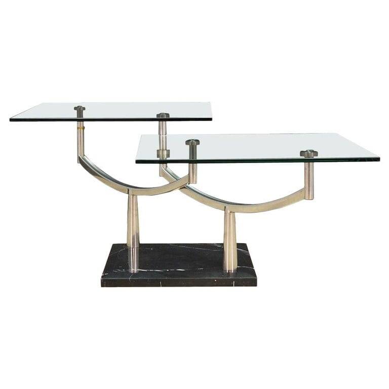 Metal coffee table, Danish design, 1990s, production: Denmark