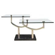 Metal coffee table, Danish design, 1990s, production: Denmark
