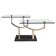 Table basse en métal, design danois, années 1990, production : Danemark