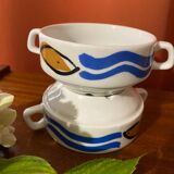 Duo large seaside cups