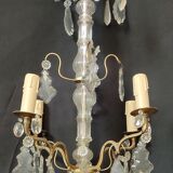 Old chandelier pampilles