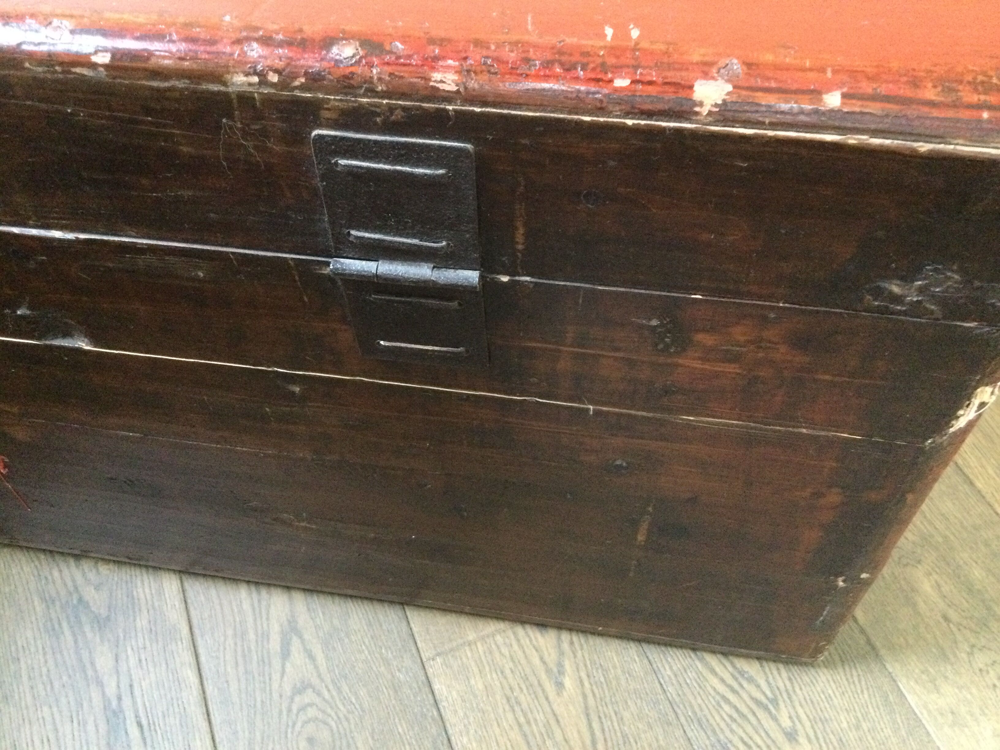 Wooden Chinese chest