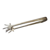 Silver-plated crow's feet claw