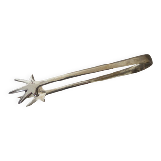 Silver-plated crow's feet claw