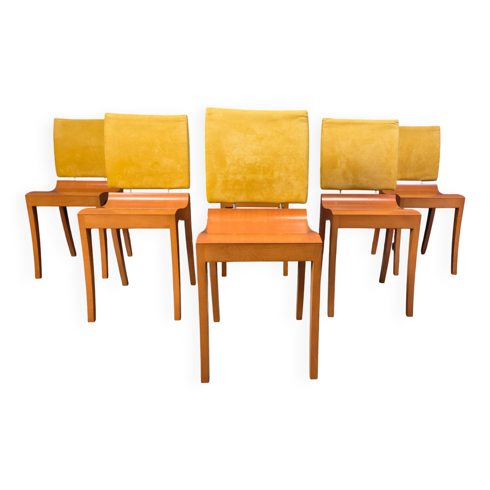 Set of 6 Finn dining chairs by Ligne Roset, 1990s