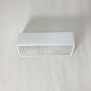 Holophane prismatic white enameled glass wall light LAMP-7317
