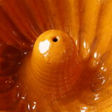 Glazed clay kouglof mould