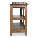 Solid wood glazed sideboard